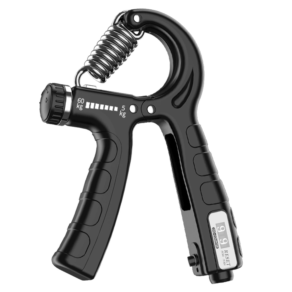 Smart Counting Grip Strengthener – 60KG Adjustable Hand Exerciser