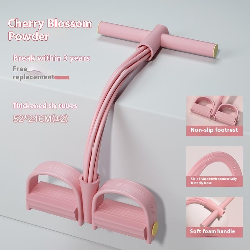 Household Waist Slimming Belly Arm-slimming Pedal Pulling Rope Sit-ups Auxiliary Pedal Tension Device